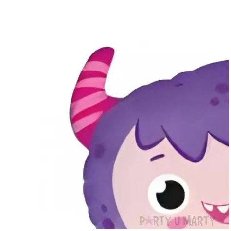 balon foliowy sympatyczny potworek fioletowy flexmetal 24 shp