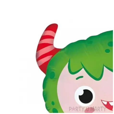 balon foliowy sympatyczny potworek zolty flexmetal 24 shp