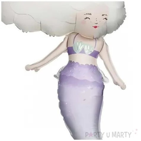 balon foliowy syrena dekoracja na urodziny 43 shp