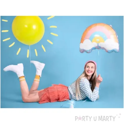 balon foliowy tecza partydeco 21 shp