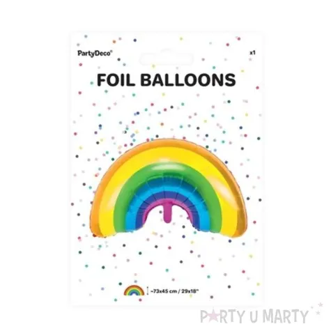 balon foliowy tecza partydeco 29 shp