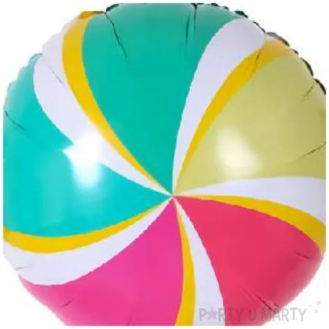 balon foliowy teczowy cukierek jix 28 shp
