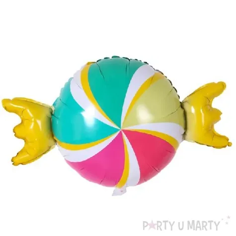 balon foliowy teczowy cukierek jix 28 shp