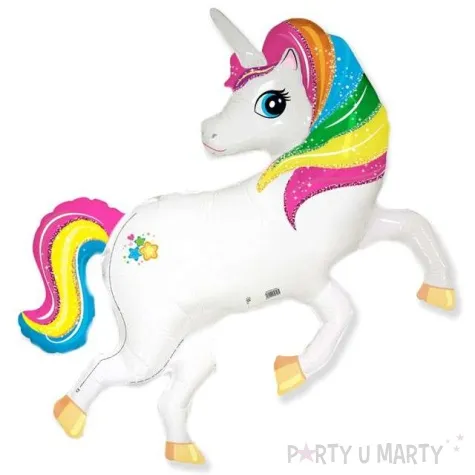 balon foliowy teczowy jednorozec flexmetal 24 shp