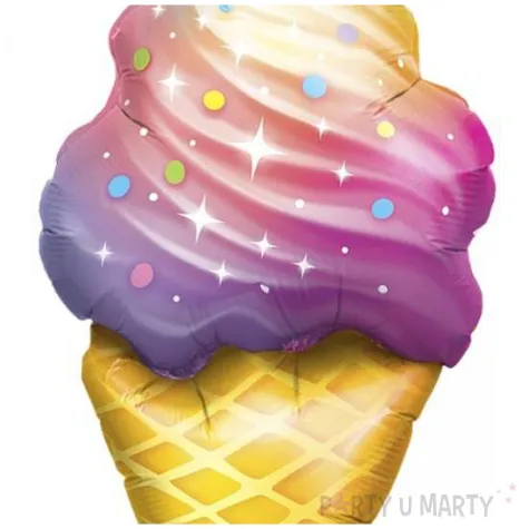 balon foliowy teczowy rozek qualatex 14 shp