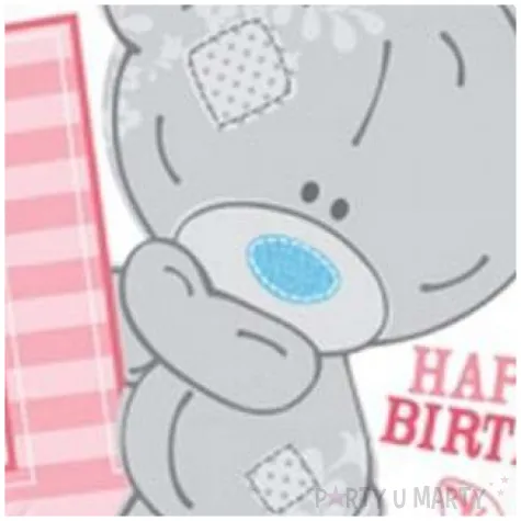 balon foliowy teddy bear girl 1 urodziny qualatex 18 rnd