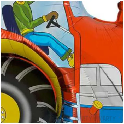 balon foliowy traktor czerwony adikbal 21 shp