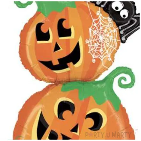 balon foliowy trzy dynie pomaranczowy carnival toys 56 shp