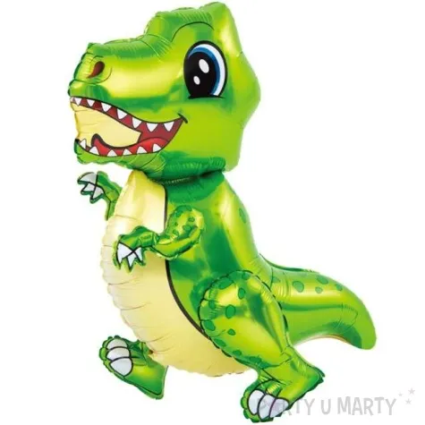 balon foliowy tyranozaur bajkowy zielony partypal 35 shp