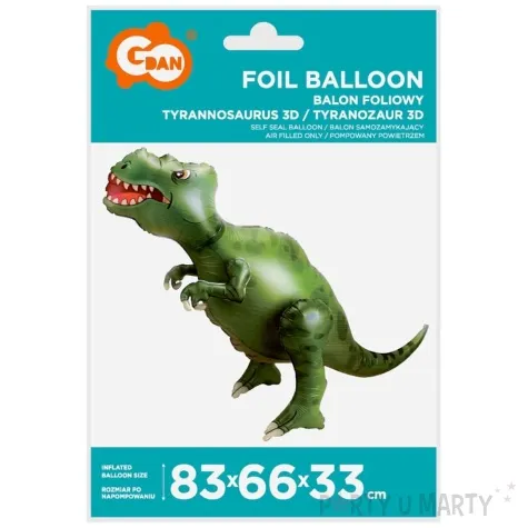 balon foliowy tyranozaur godan 33 shp