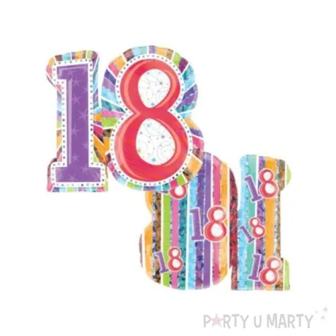 balon foliowy urodziny 18 amscan 28 shp