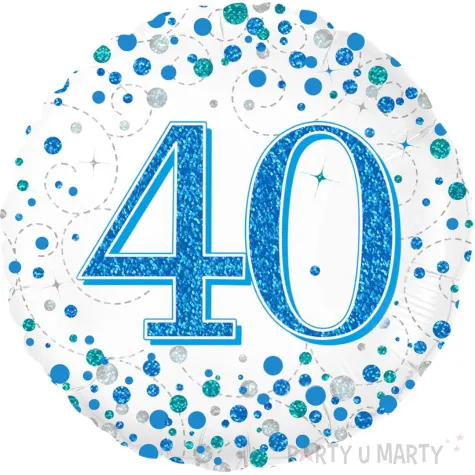 balon foliowy urodziny 40 oaktree 18 rnd