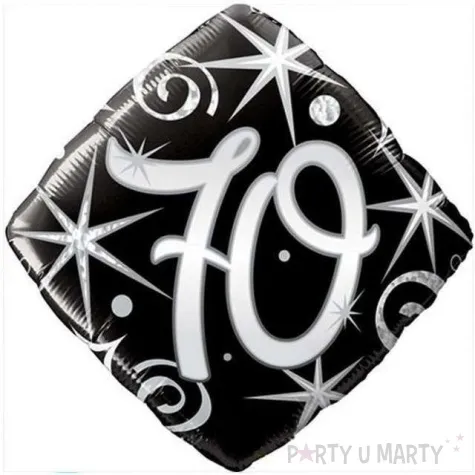 balon foliowy urodziny 70 qualatex 18 sqr