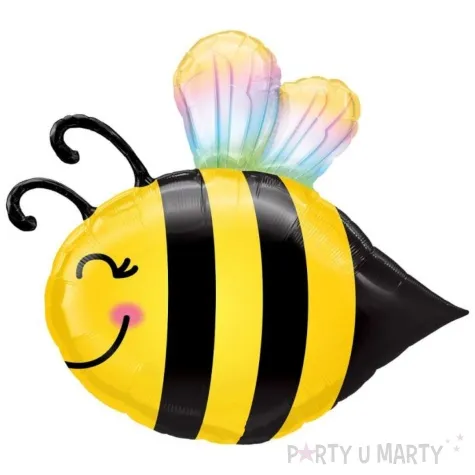 balon foliowy usmiechnieta pszczolka qualatex 38 shp