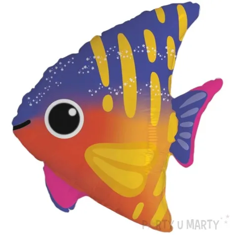 balon foliowy usmiechnieta rybka zaglowiec flexmetal 24 shp