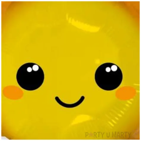 balon foliowy usmiechniete sloneczko flexmetal 24 shp