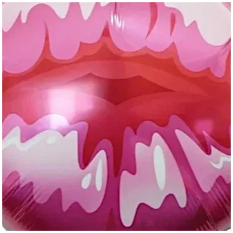 balon foliowy usta czerwony jix 30 shp