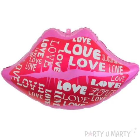 balon foliowy usta love godan 24 shp