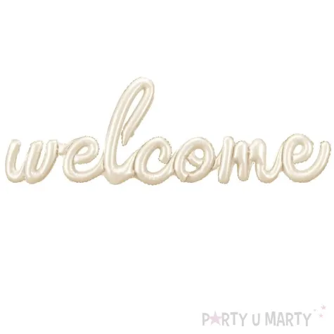 balon foliowy welcome home dekoracja na baby shower powrot do domu 132 ltr