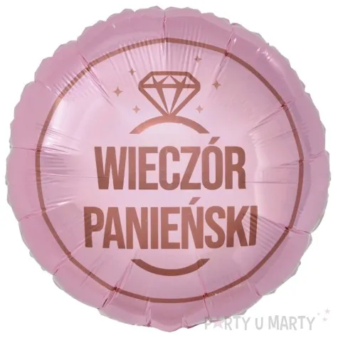 balon foliowy wieczor panienski pierscionek godan 18 rnd