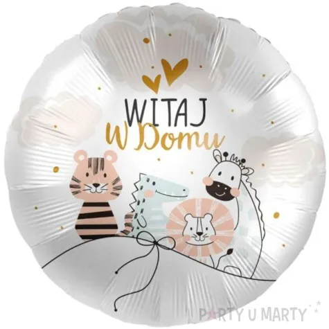 balon foliowy witaj w domu amscan 17 rnd