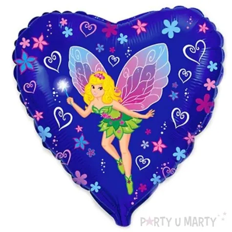 balon foliowy wrozka granatowy flexmetal 18 hrt