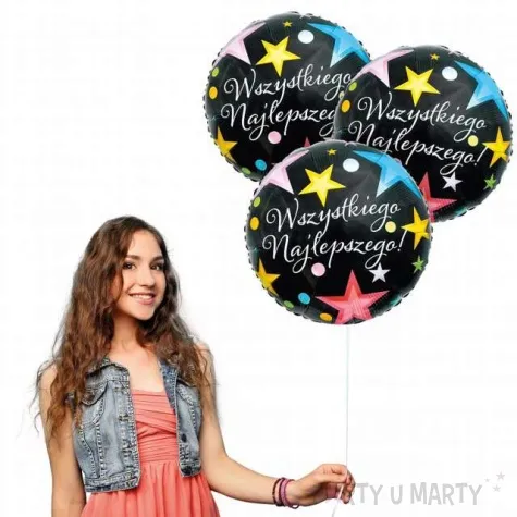 balon foliowy wszystkiego najlepszego godan 18 rnd