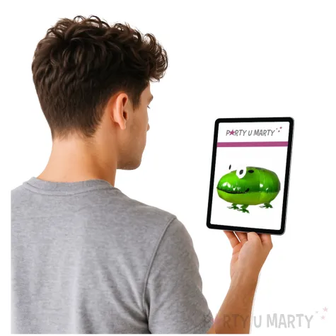 balon foliowy zaba zielony arpex 13 awk