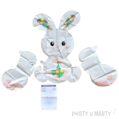 balon foliowy zajaczek siedzacy diy amscan 19 shp