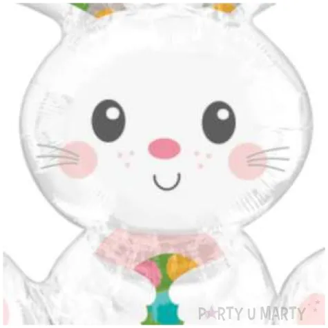 balon foliowy zajaczek siedzacy diy amscan 19 shp