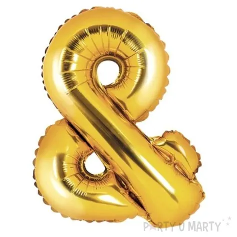 balon foliowy znak and 14 partydeco zloty