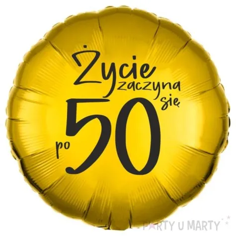 balon foliowy zycie zaczyna sie po 50 zloty 18 rnd
