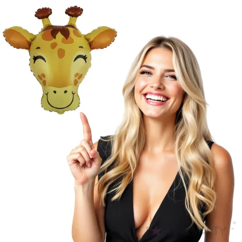 balon foliowy zyrafa flexmetal 24 shp