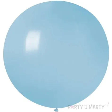 balon g220 macaron olbrzym 80 cm niebieski jasny gemar 31