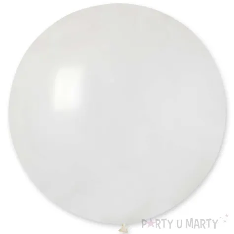 balon g220 pastel olbrzym 80 cm transparentny gemar 31
