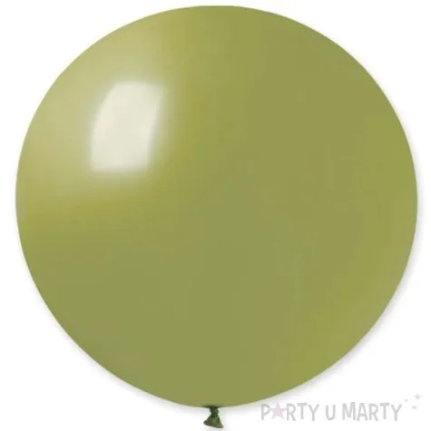 balon g30 pastel olbrzym 80 cm oliwkowy gemar 31