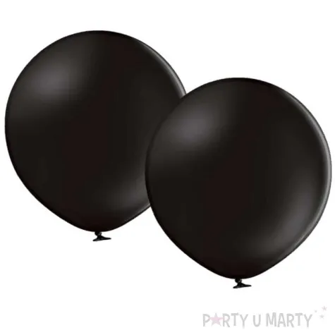 balon gigant pastelowy czarny belbal 24 2 szt