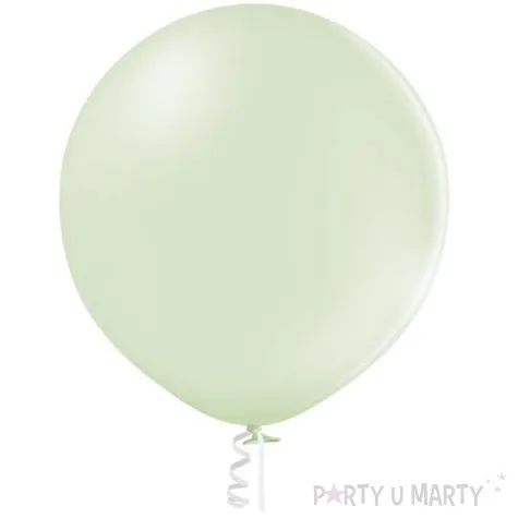 balon gigant pastelowy pistacjowy belbal 24 2 szt