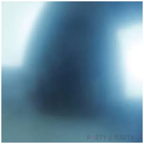 balon kula chromowana niebieski 31 orb