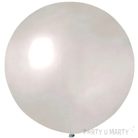 balon kula olbrzym metaliczna srebrny gemar 26