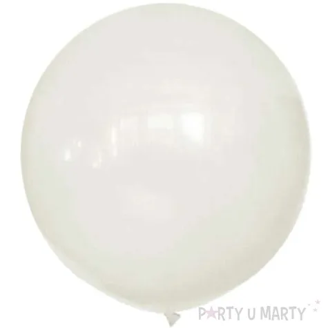 balon okragly olbrzym bialy 36 7 7