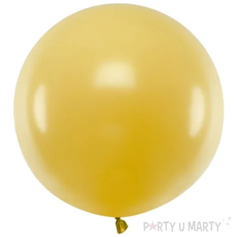 balon okragly zloty metalik partydeco 24