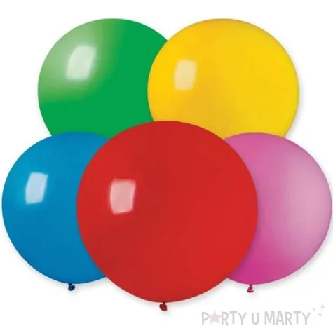 balon olbrzym classic pastel mix gemar 100 cm 10 szt
