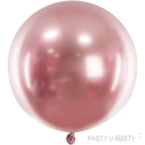 balon olbrzym glossy rose gold partydeco 24