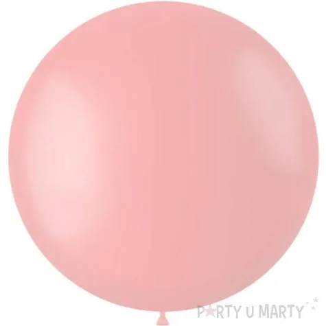 balon olbrzym kula matowy rozowy 31 orb