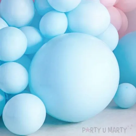 balon olbrzym pastel blekitny partydeco 100 cm