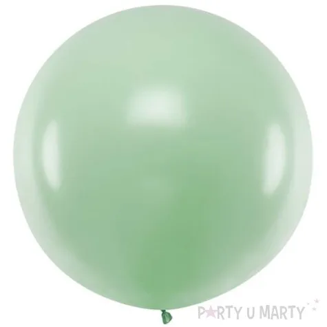 balon olbrzym pastel pistacjowy partydeco 100 cm