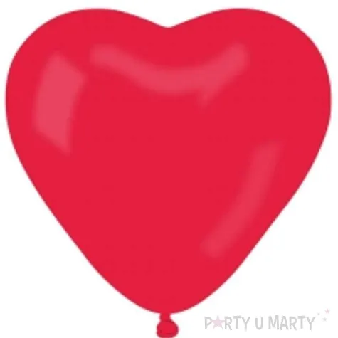 balon serce pastel czerwone gemar 11 100 szt hrt