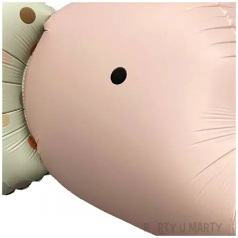 balon slonik rozowy jasny