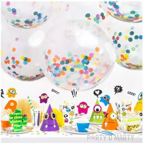 balon z konfetti gigant mix partydeco 39